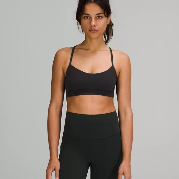 lululemon athletica Other - Flow Y Bra Nulu Light Support, A–C Cups Size Woman’s 4 in Black
